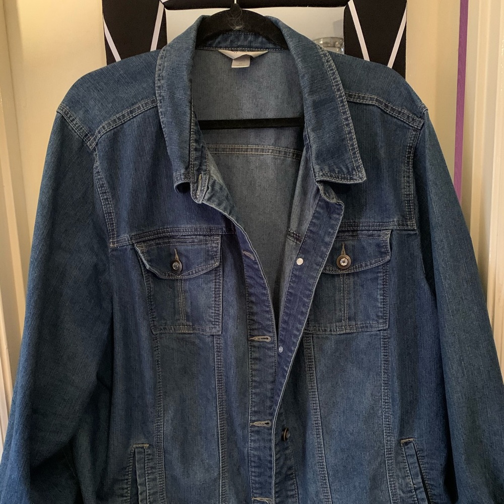 Plus size Jean jacket